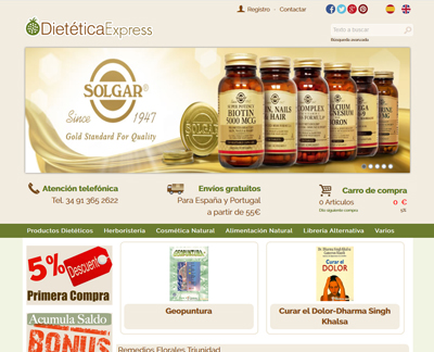 Dietetica Express | Herbolario y diettica online